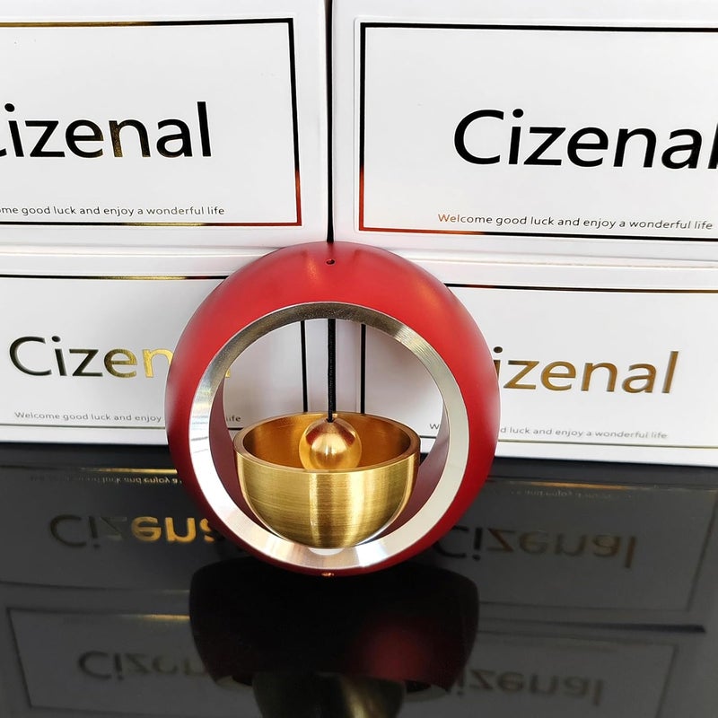 Cizenal Shopkeepers Bell for Door Opening, Door Chime for Business When Entering, Easy to Install Magnetic Doorbell, Unique Business Decorations and Entrance Hanging Decorations- Creative Gift (Red) - Image 5